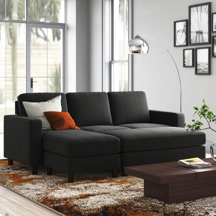 Barlett 3-Seater Upholstered Sectional: Versatile Comfort for Your Home