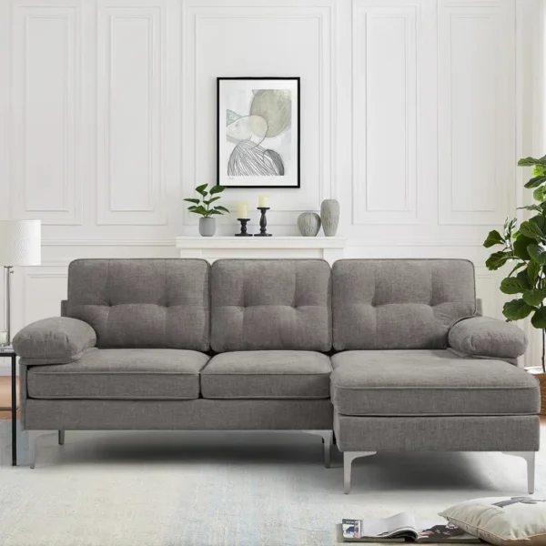 Joseph-Alexander Reversible Upholstered Sectional: Versatile Comfort and Style