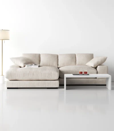 Lonsdale Modern 4-Seater Upholstered Sectional Sofa Set