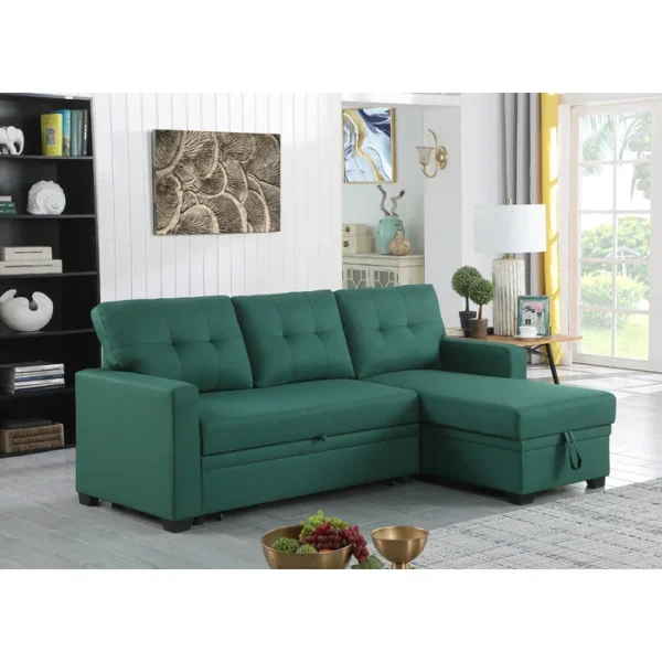 Minkley Convertible Upholstered Sectional: Modern Comfort and Versatility