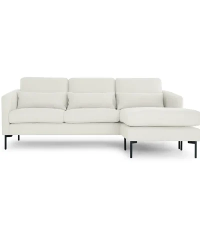 Luxurious Pearl 3-Seater Upholstered Sectional Sofa