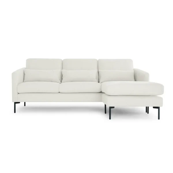 Luxurious Pearl 3-Seater Upholstered Sectional Sofa