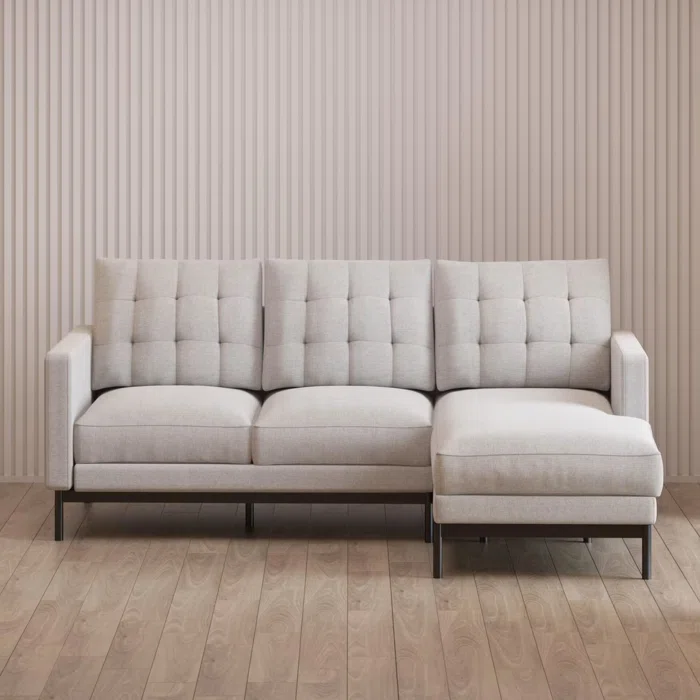 Thompson Reversible Sectional Chaise with Loveseat